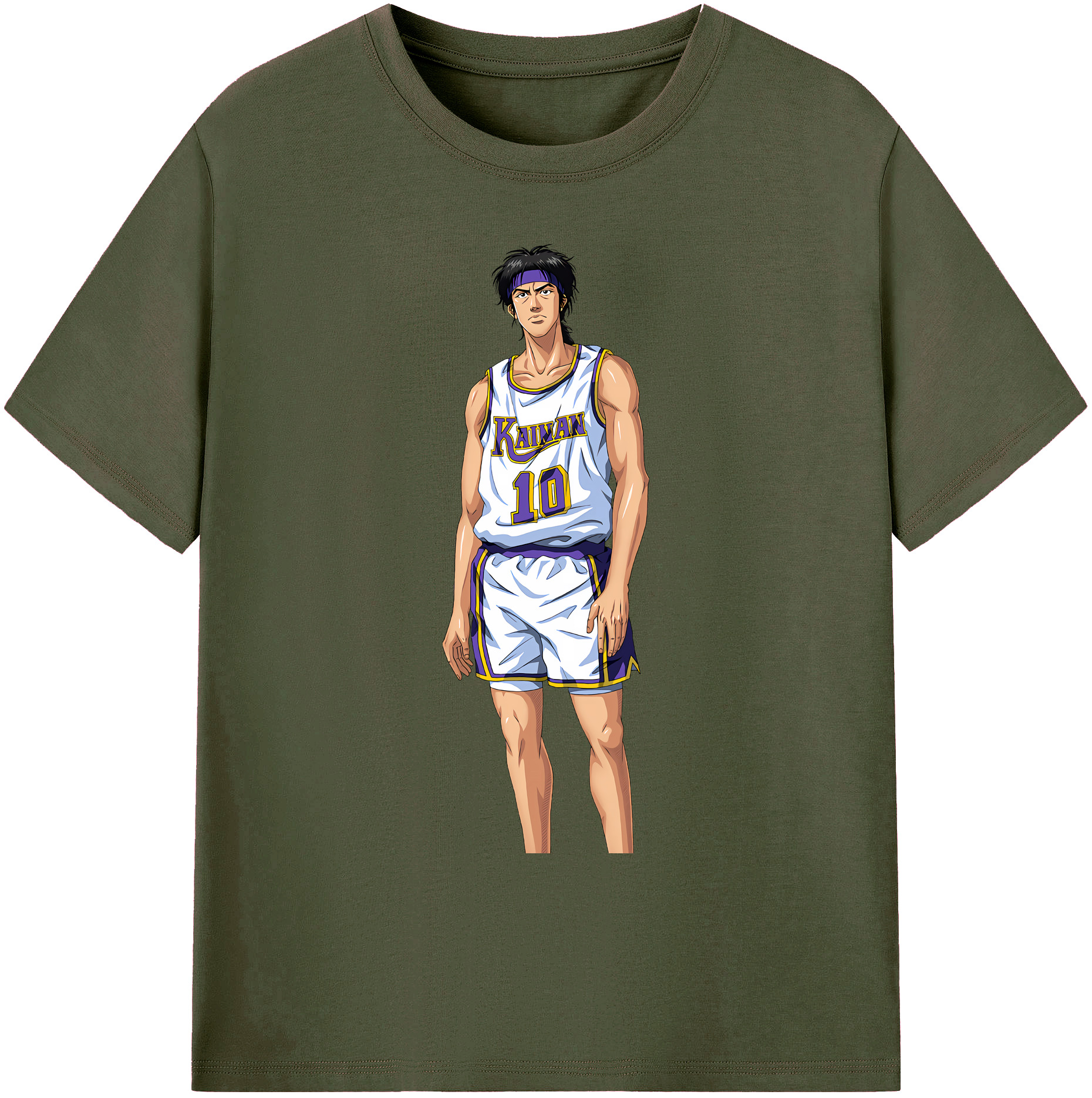 （画像用） SLAM DUNK／スラムダンク 綿100％ メンズ半袖Tシャツ｜肌触りやわらか＆通気性